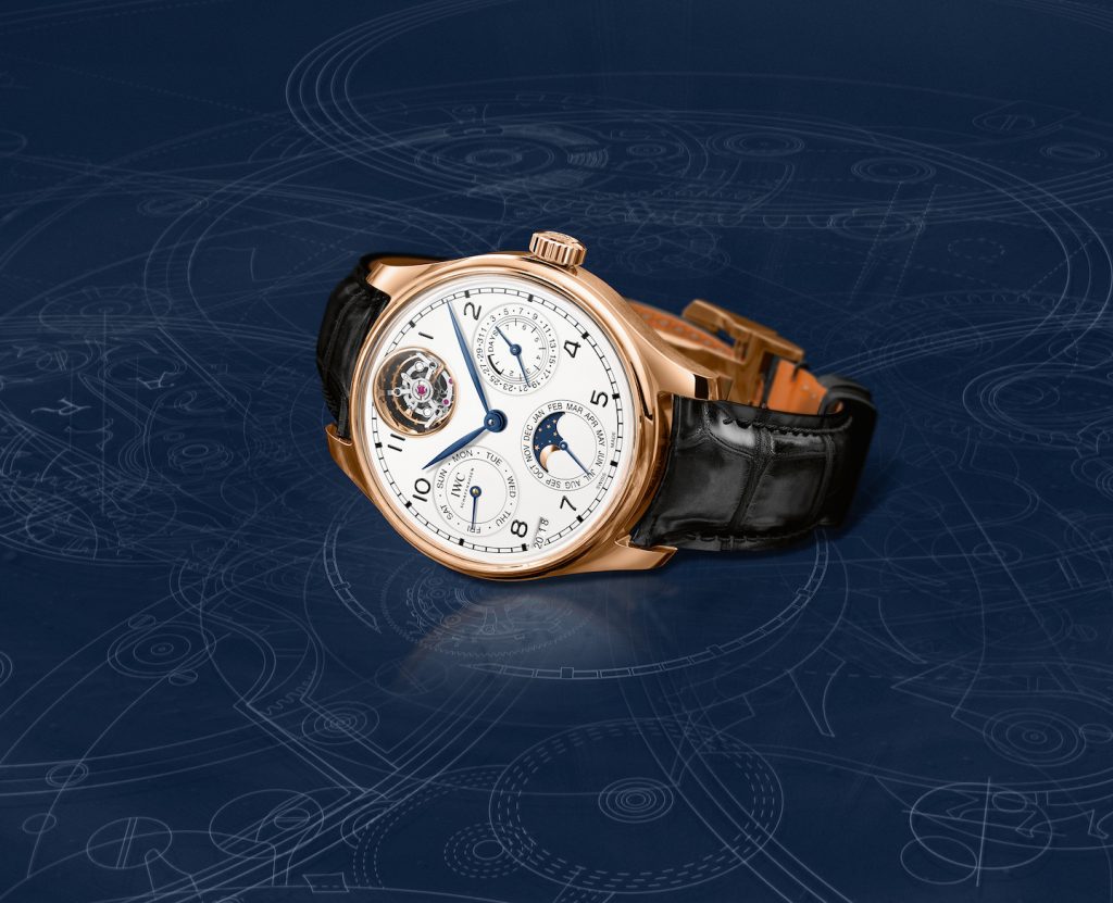  IWC Portugieser Perpetual Calendar Tourbillon Limited Edition 150 Years watch 