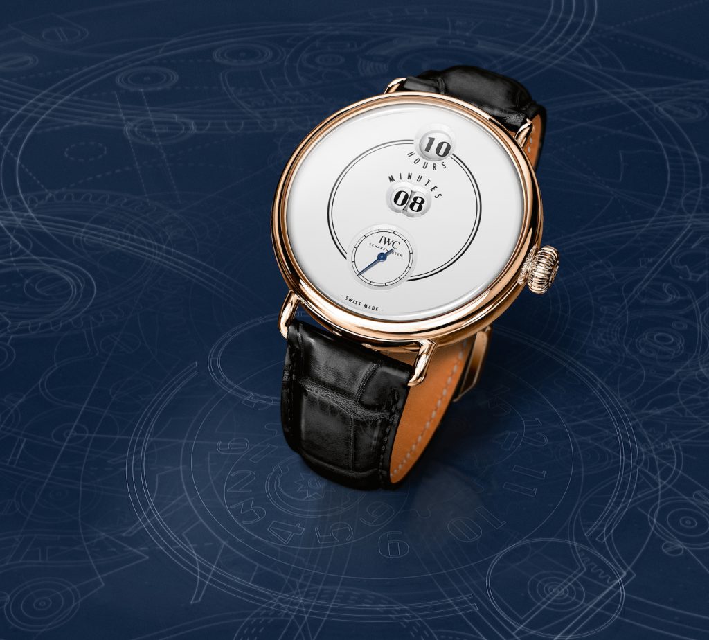 The all-new movement for the IWC Tribute to Pallweber Edition 150 Years watch has a patent pending for the ingenious mechanism.