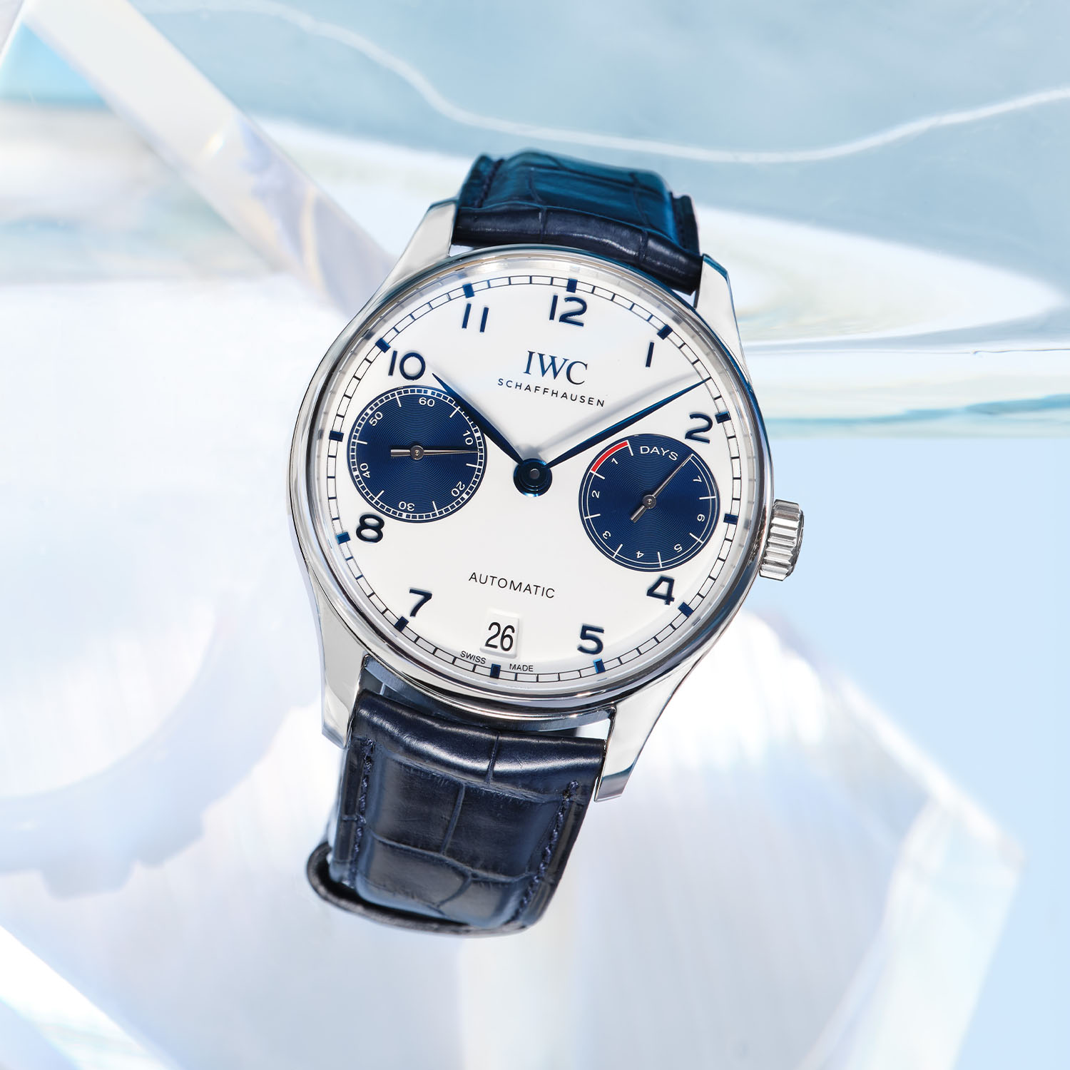 IWC Portugieser Automatic Blue Panda. 