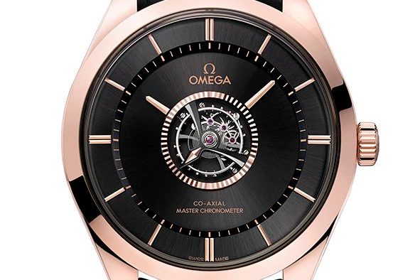 central tourbillon watches, anti-magnetic watches, Omega De Ville Co-Axial Tourbillon Master Chronometer