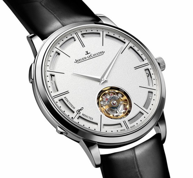 Jaeger-LeCoultre Hybris Mechanica Eleven set the record for thinnest minute repeater (with flying tourbillon) 