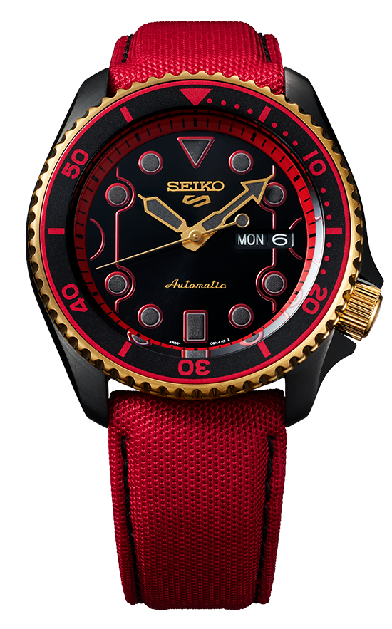 Seiko 5 Sports Street Fighter V Limited Edition watches.
