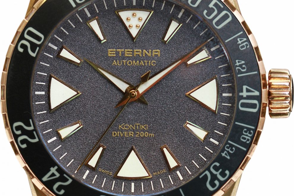 KonTiki_Bronze_Manufacture_soldat Eterna KonTiki Bronze Manufacture watch honoring the 70th anniversary of the famed KonTiki expedition.