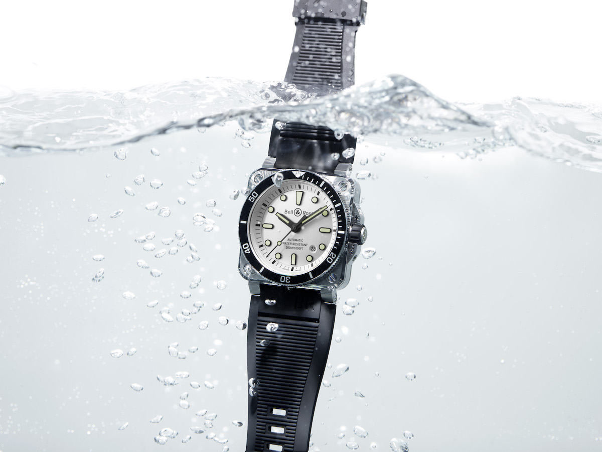 Bell & Ross BR03-92 Diver White.