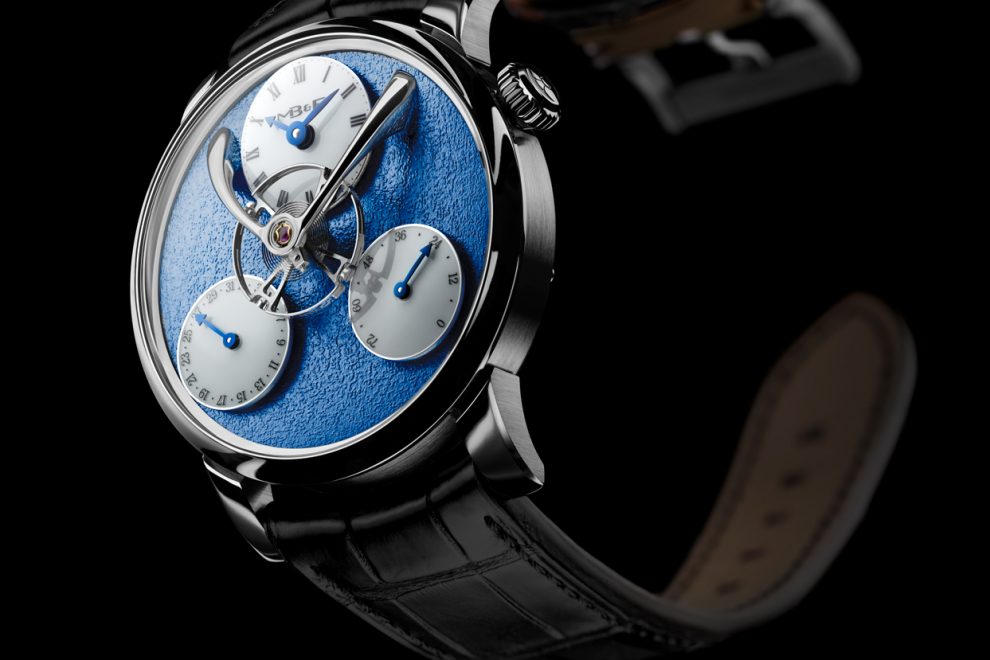 LM_Split-Escapement_WG_Blue_Front_LRES_RGB MB&F Legacy Machin Split Escapement watch