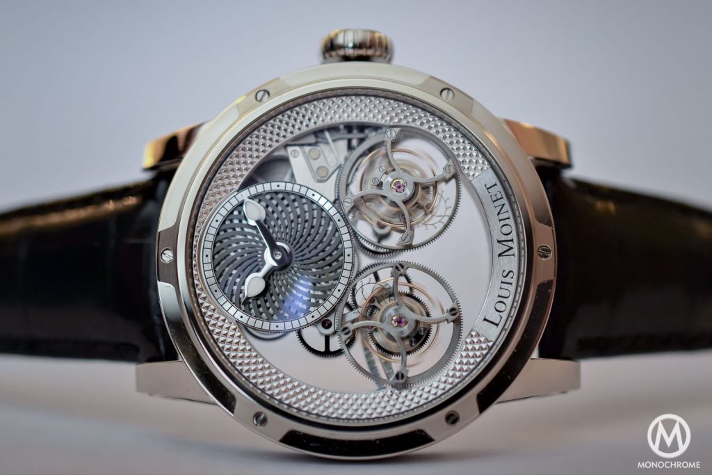 Louis Moinet Mobilis Double Tourbillon Kaleidocope photo, as taken by our friends at Monochrome.