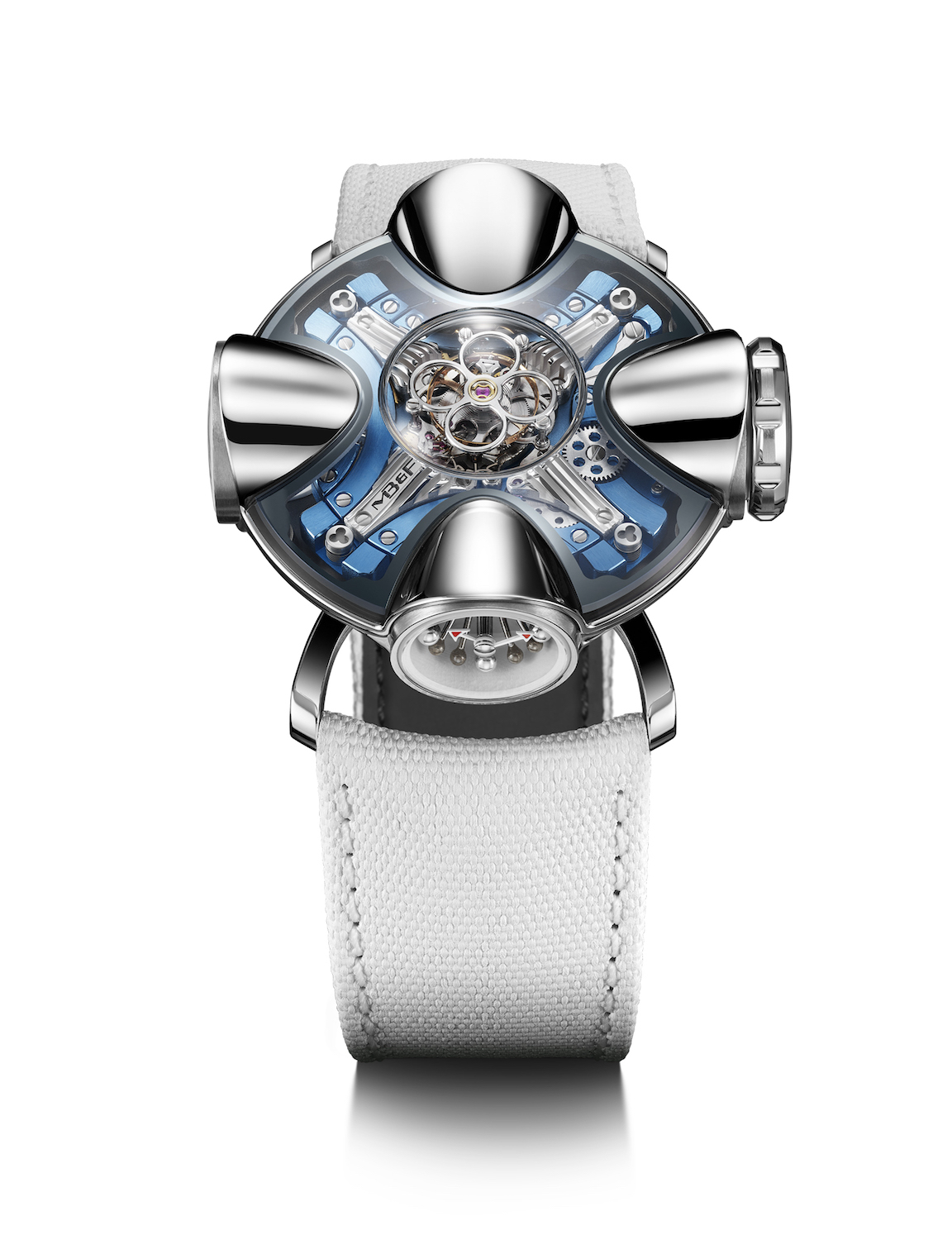 MB&F Horological Machine No. 11 Architect in blue