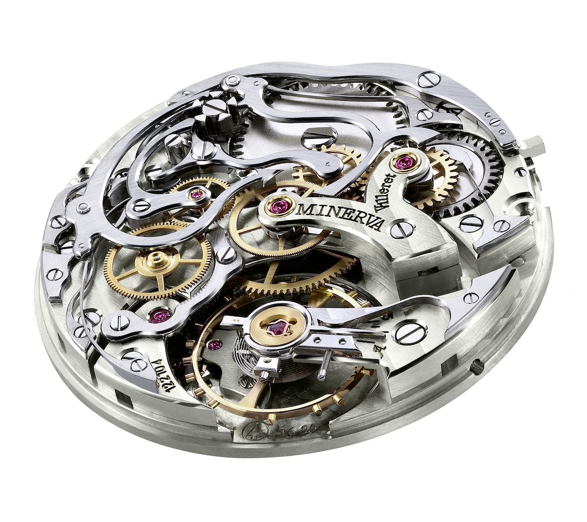 Swiss-made Minerva movement 