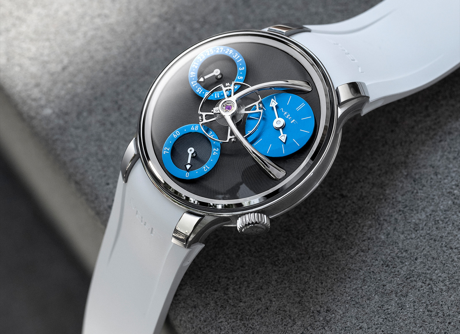 MB&F Legacy Machine Split Escapement EVO watch