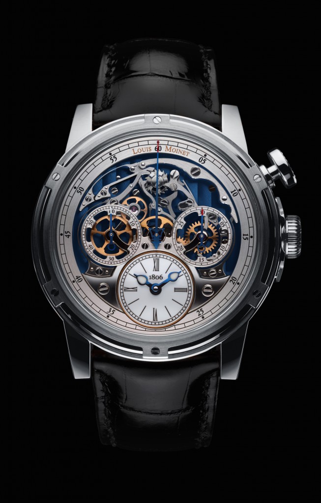 Louis Moinet Memoris in white gold 