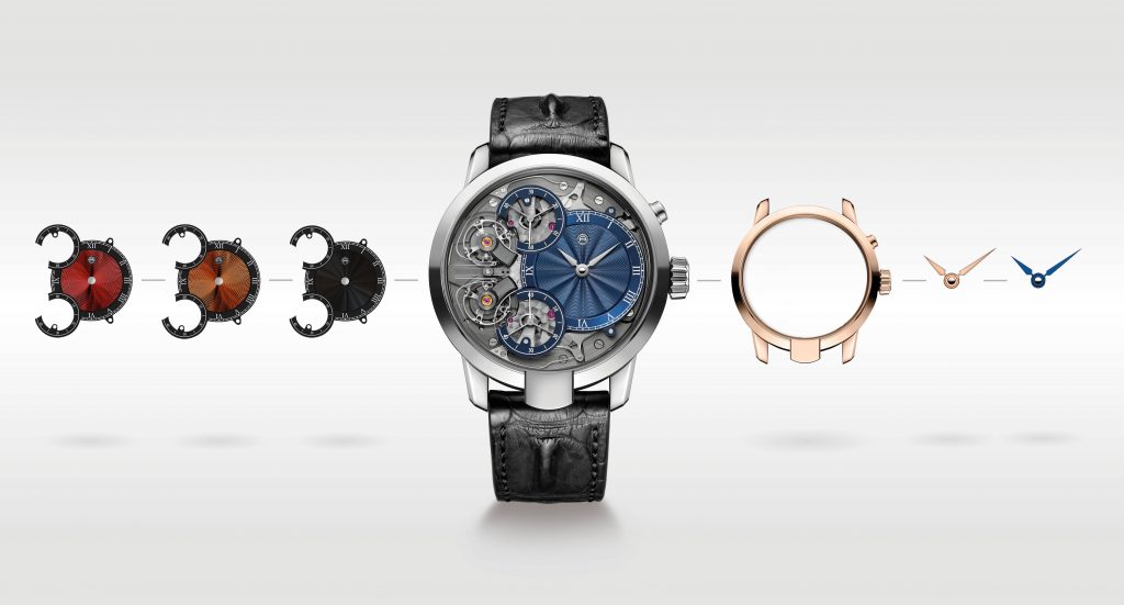 Armin Strom adds Mirrored Force Resonance watch with guilloche dial by Kari Voutilainen to configurator.