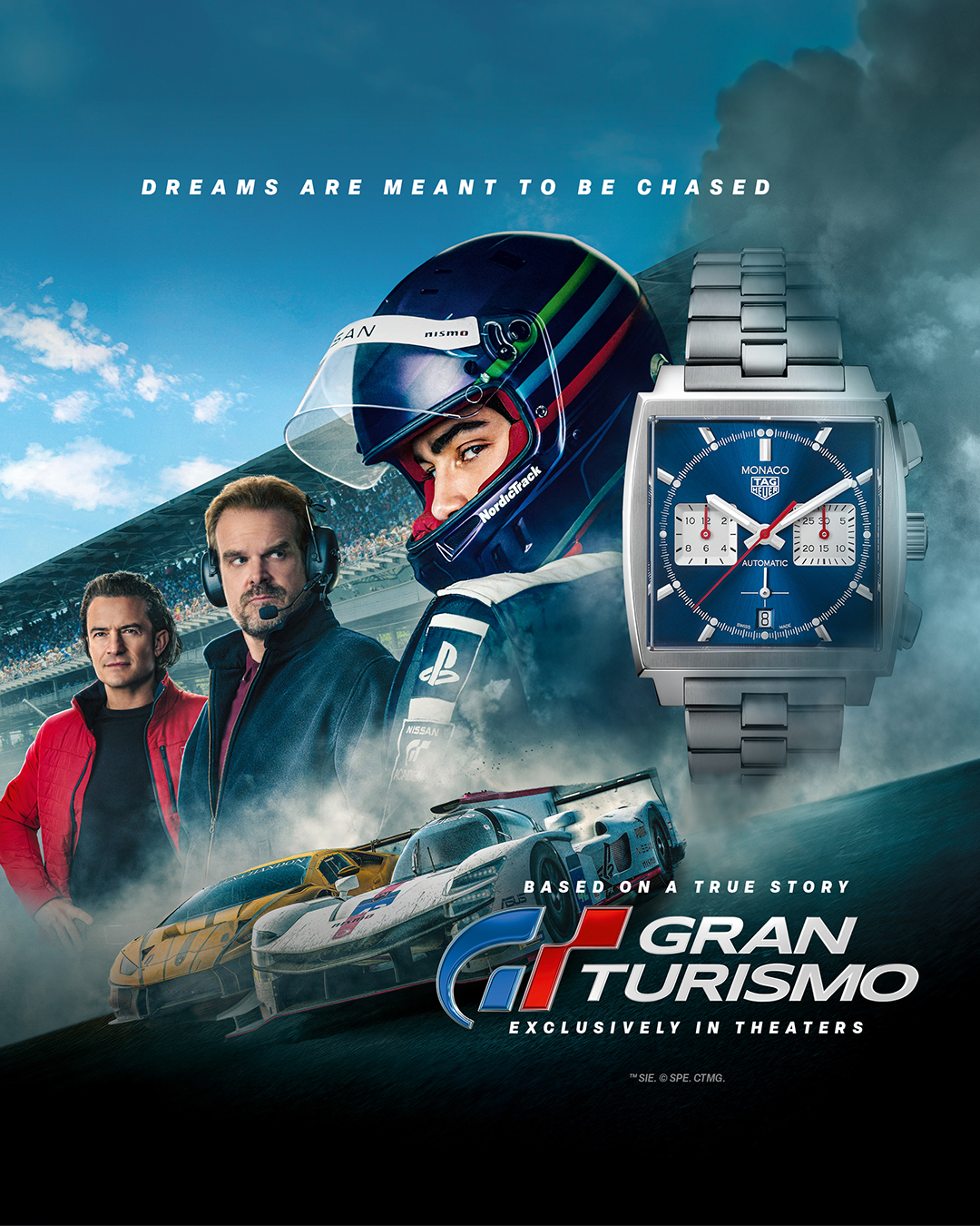 Gran Turismo: Gran Turismo: Based on a True Story, TAG-Heuer