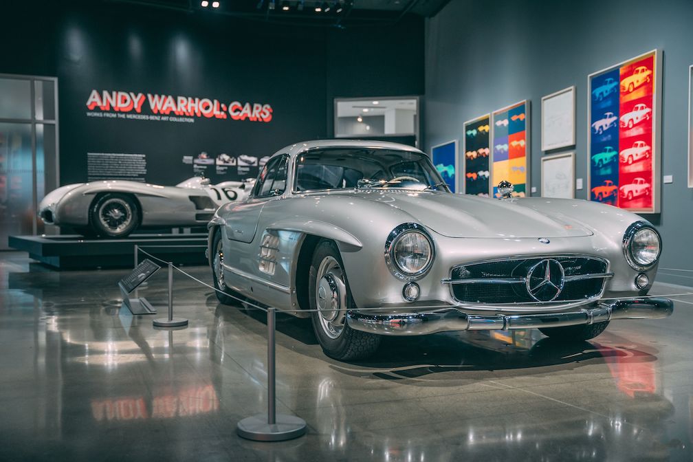 Warhol Cars Series Exhibit at Petersen Automotive Museum