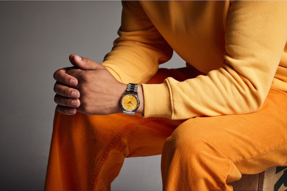 Citizen's newest mechanical watches are offered in bold colors.