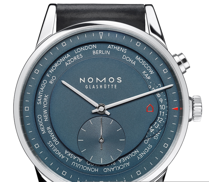 Nomos Zurich Worldtimer True Blue 