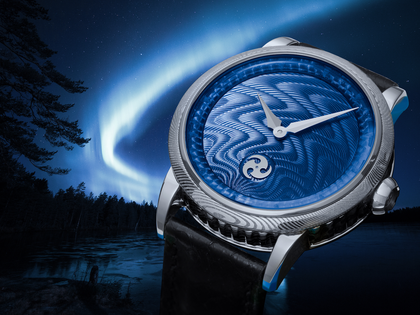GoS Norrsken (Northern Lights) blue watch. 