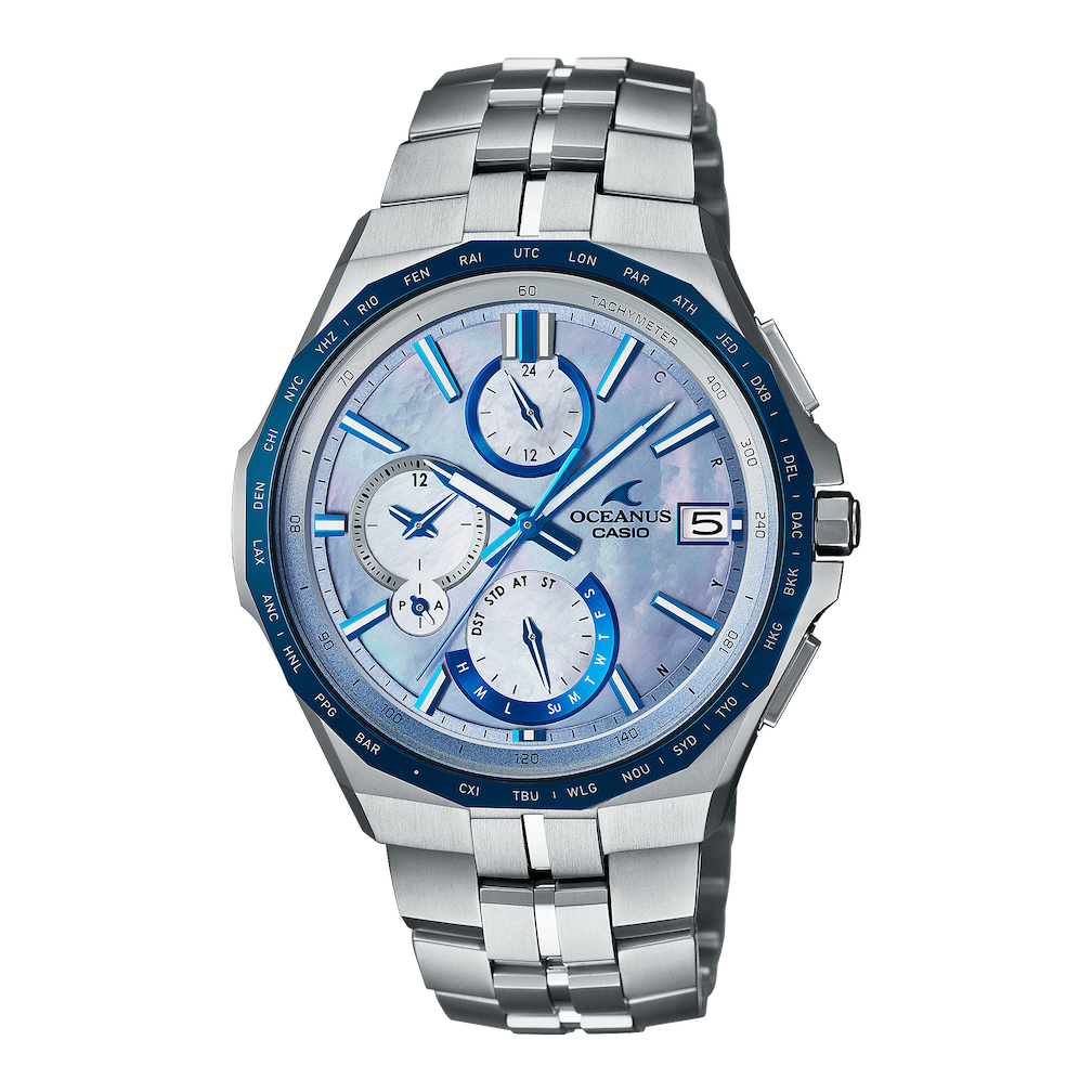 Oceanus Manta watch by Casio