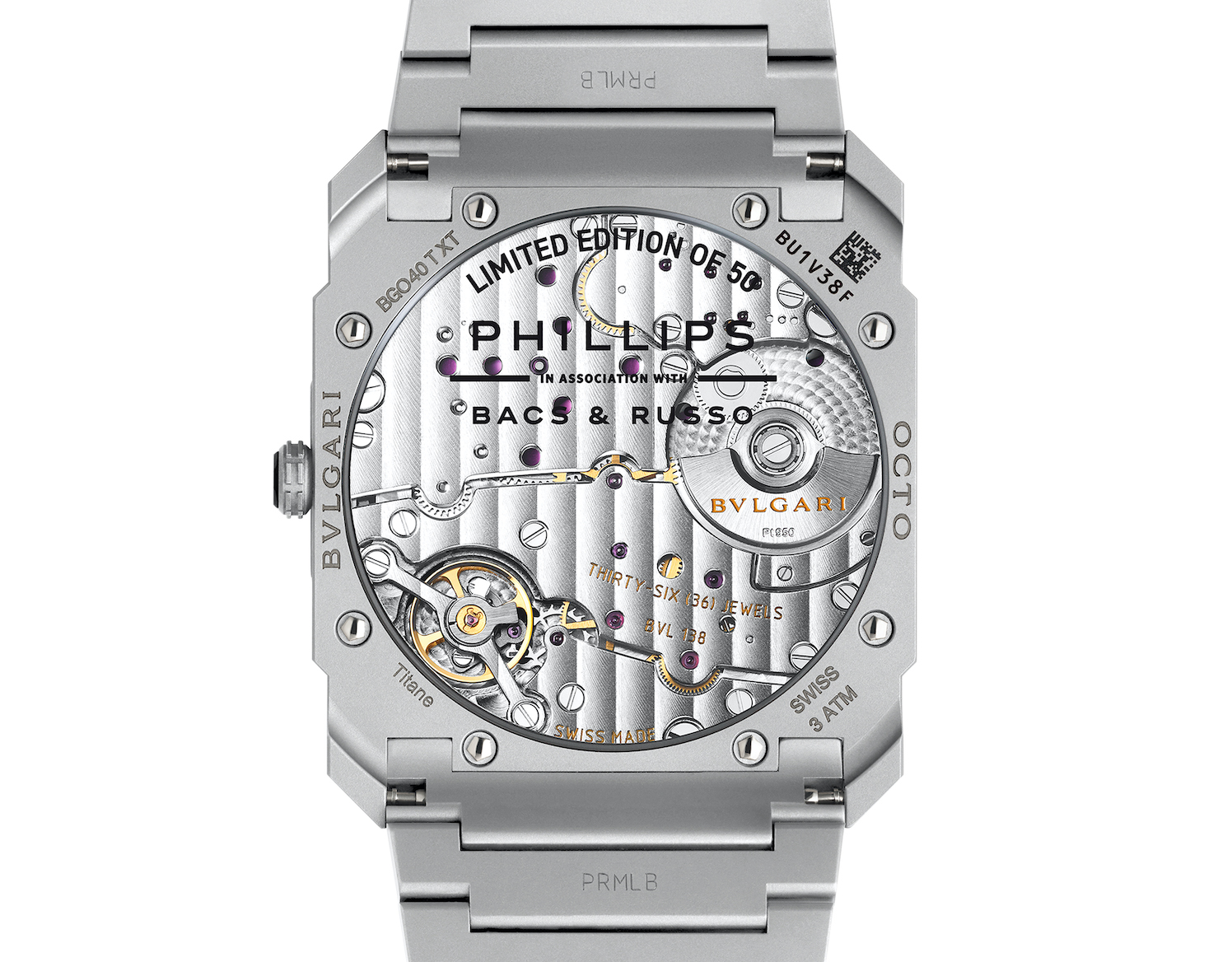 Bulgari Octo Finissimo Phillips Edition watch 