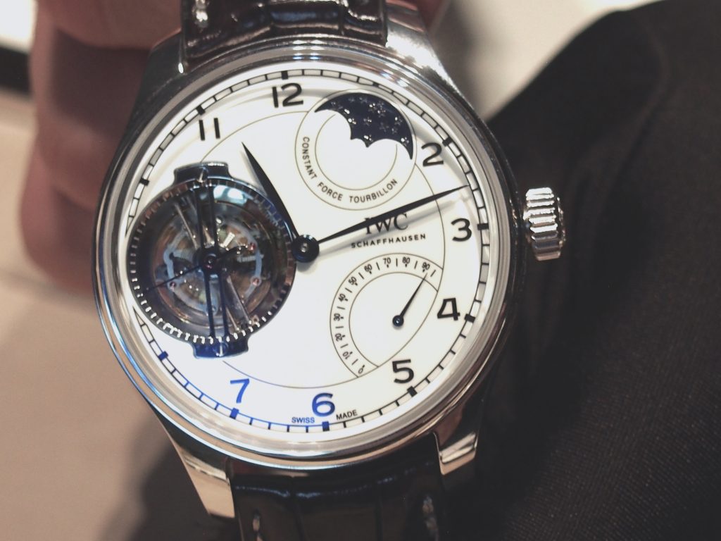 IWC Schaffhausen Portugieser Constant-Force Tourbillon 150 Years watch