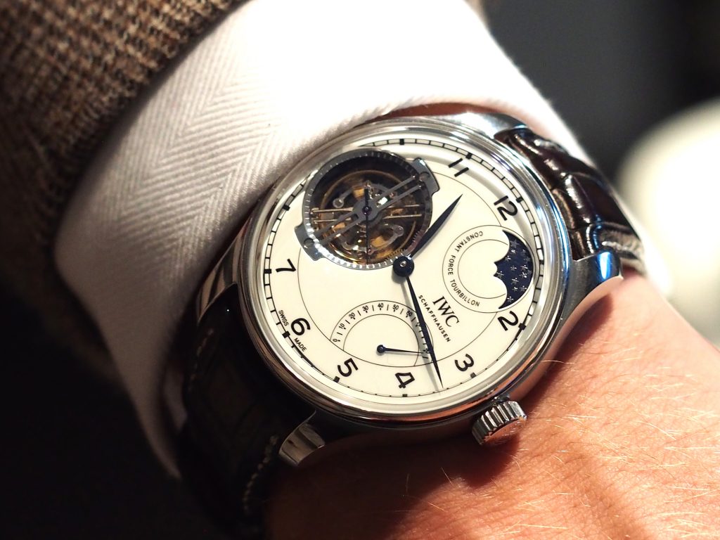 IWC Schaffhausen Portugieser Constant-Force Tourbillon 150 Years watch