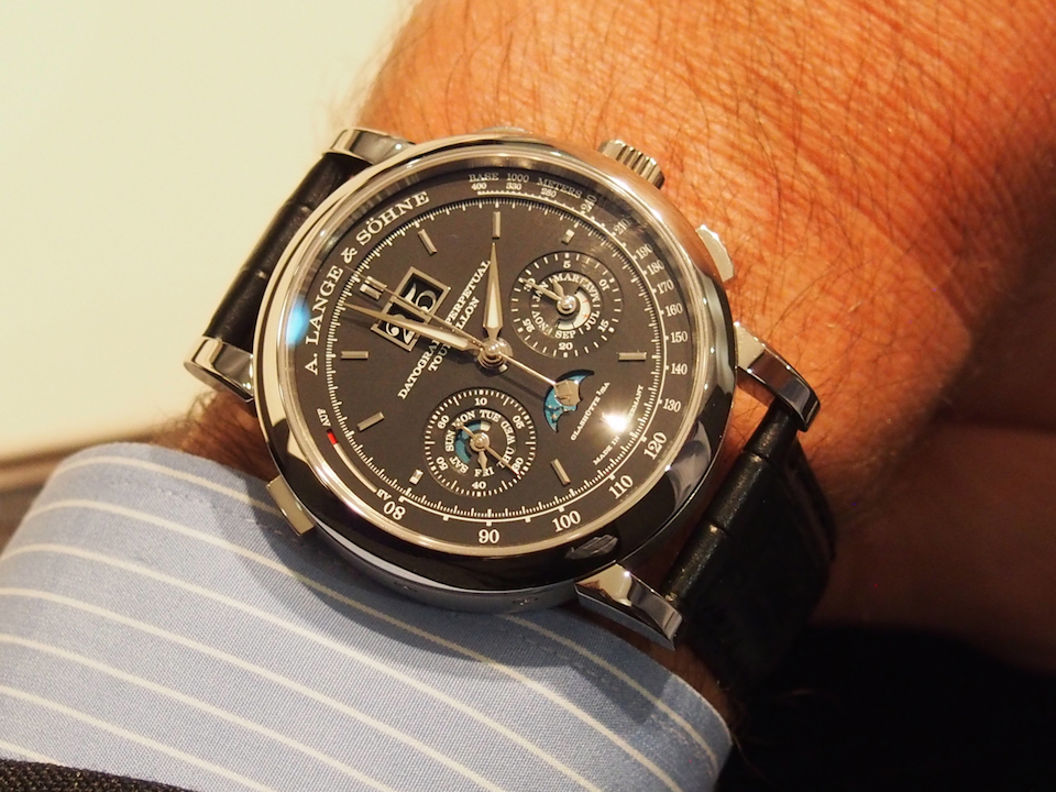 Up Close with the A. Lange & Sohne Datograph Perpetual Tourbillon 2016 ...