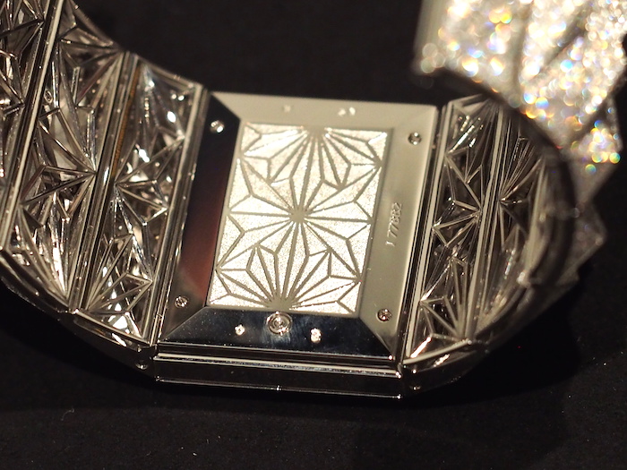 Reverse side of the Audemars Piguet Diamond Punk