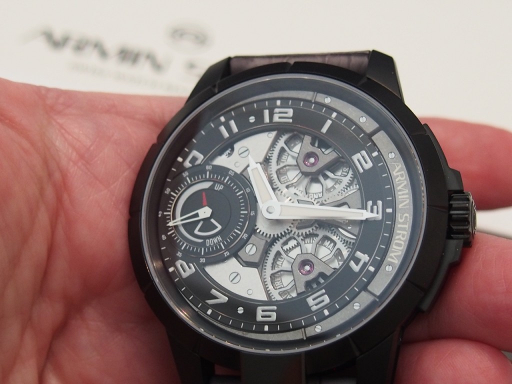 Armin Strom The Edge Double Barrel, first unveiled in BaselWorld 2016