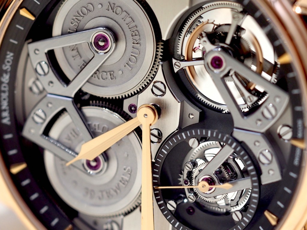 Arnold & Son Constant Force Tourbillon offers depth and dimension