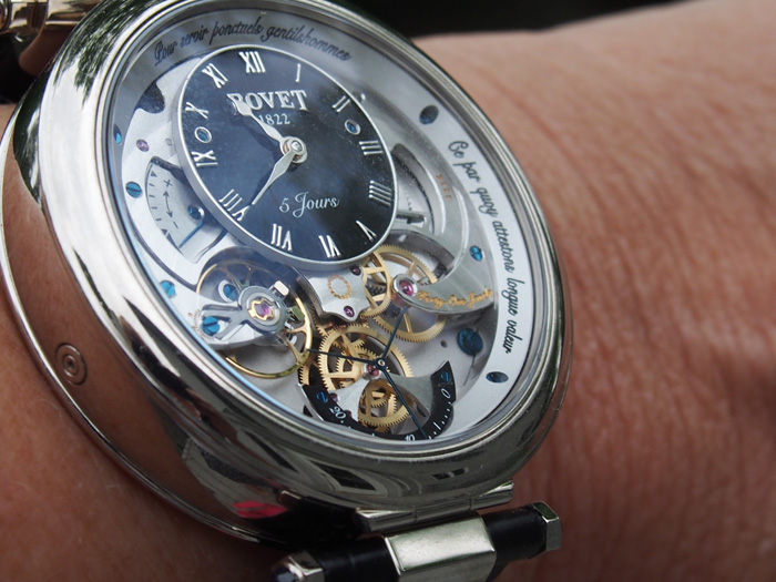 The Virtuoso VII sits on the wrist like a king 