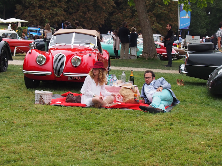 The weekend is all about pastoral elegance, and the picnics are luxurious.