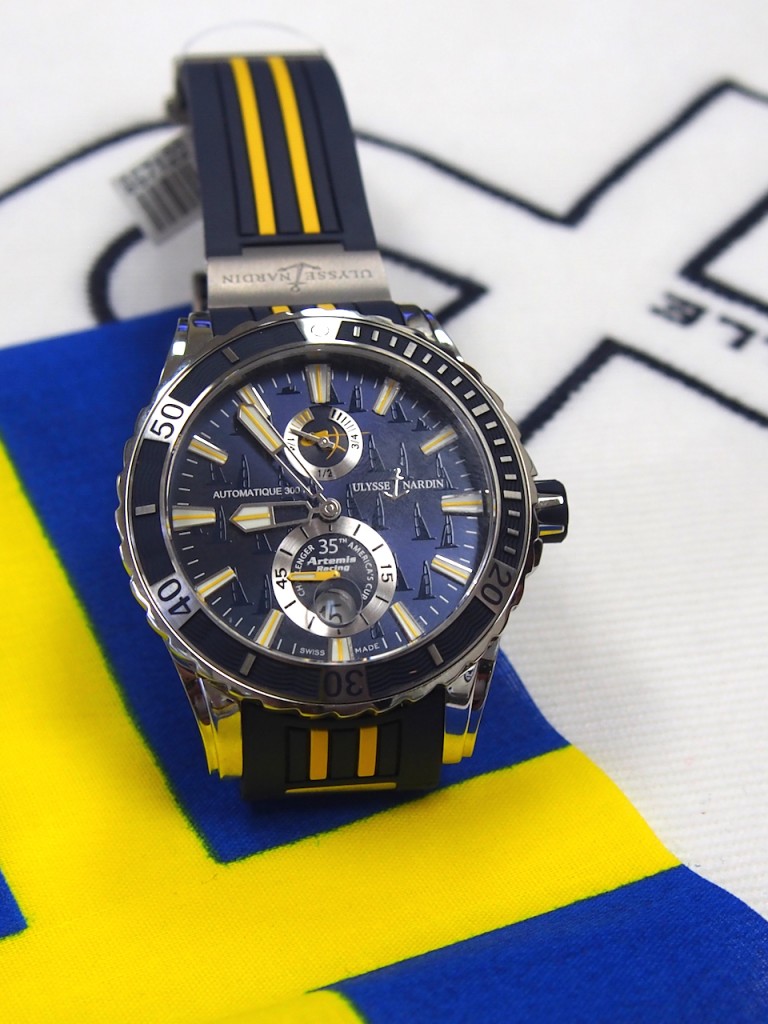 Ulysse Nardin Marine Diver Artemis watch (photo: R. Naas)