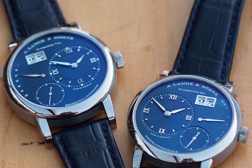 A. Lange & Sohne Lange 1 and Lange 1 Daymatic