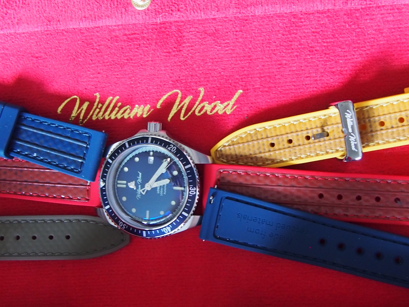 William Wood Valiant Blue Watch