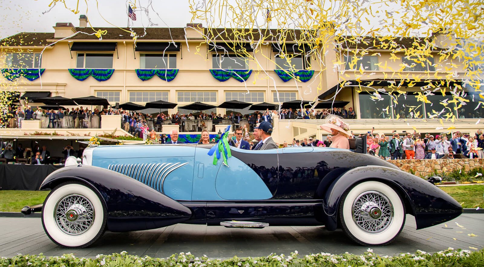 Yesterday, the car that was named Best of Show of the 2022 Pebble Beach Concours d' Elegance was a stunning 1932 Duesenberg Model J Figoni Sports Torpedo owned by Lee Anderson of Naples, FL.