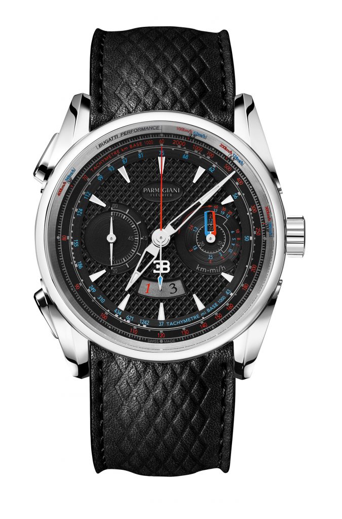 Parmigiani Fleurier Bugatti Aerolithe Performance watch, $22,900. 