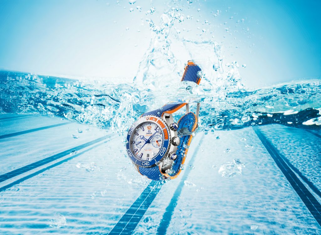 Omega Seamaster Planet Ocean Michael Phelps watch