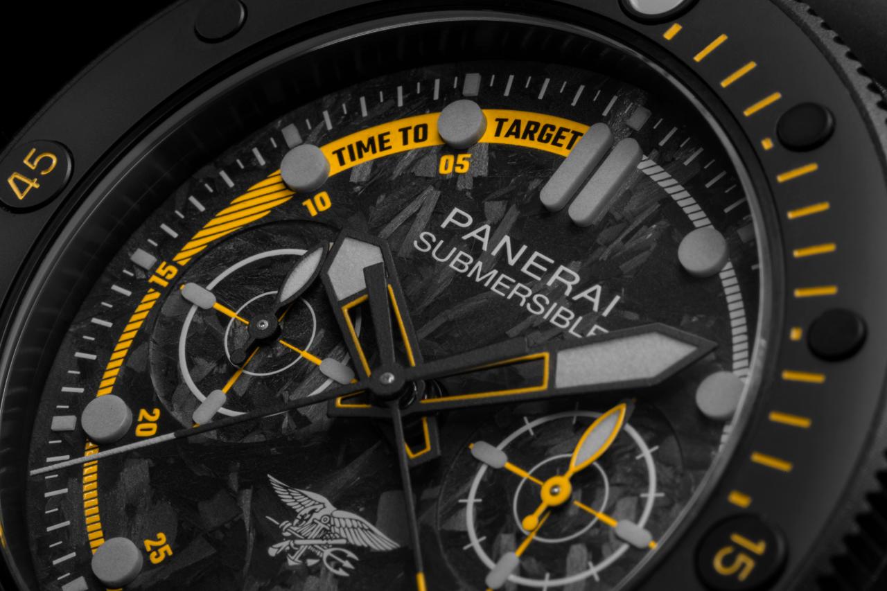 Panerai Submersible Chrono Navy SEALs watch. 