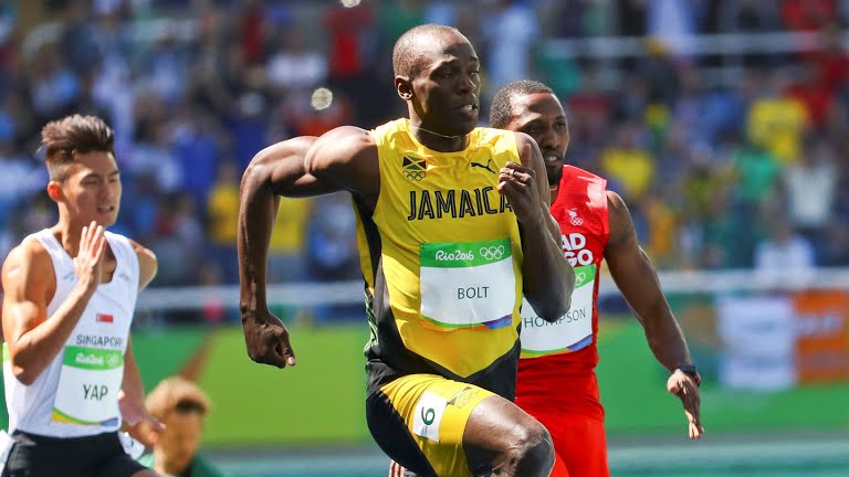 Usain Bolt in Rio 2016