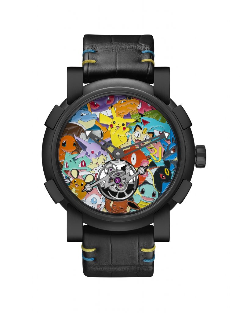 RJ-Romain Jerome teams with Pokemon Corporation International for the newest To PK Pikachu tourbillon watch. 