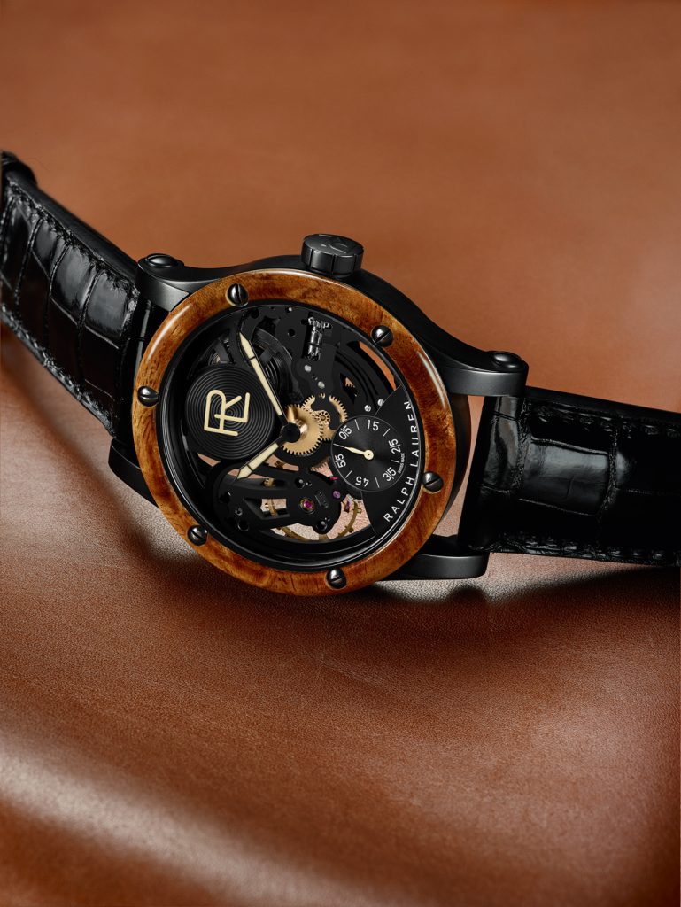 Ralph Lauren Automotive Skeleton watch. 