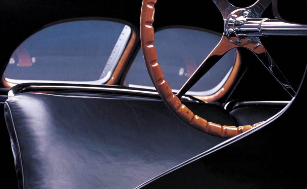 The Ralph Lauren Automotive Skeleton watch takes its design inspirations from Lauren's 1938 Bugatti. 