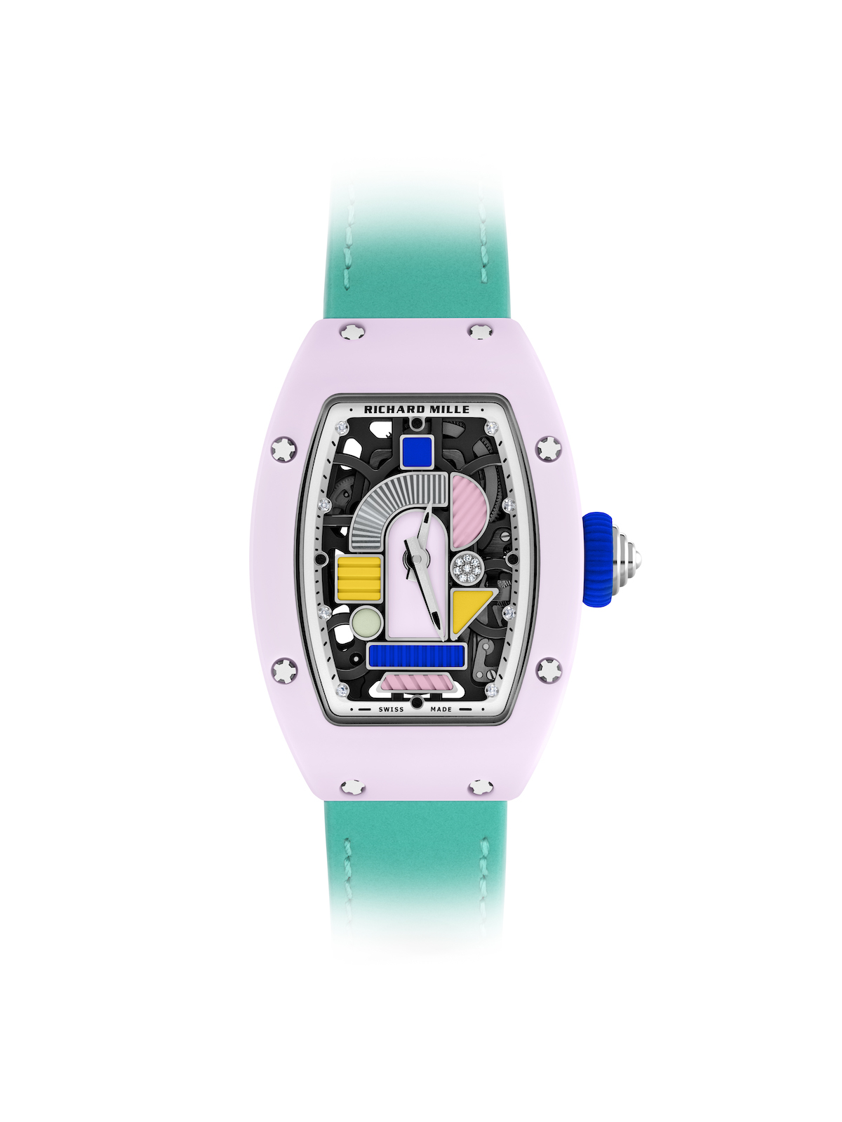 Richard MIlle RM 07-01 Colored Ceramic Capsule collection: Endless Summer. 
