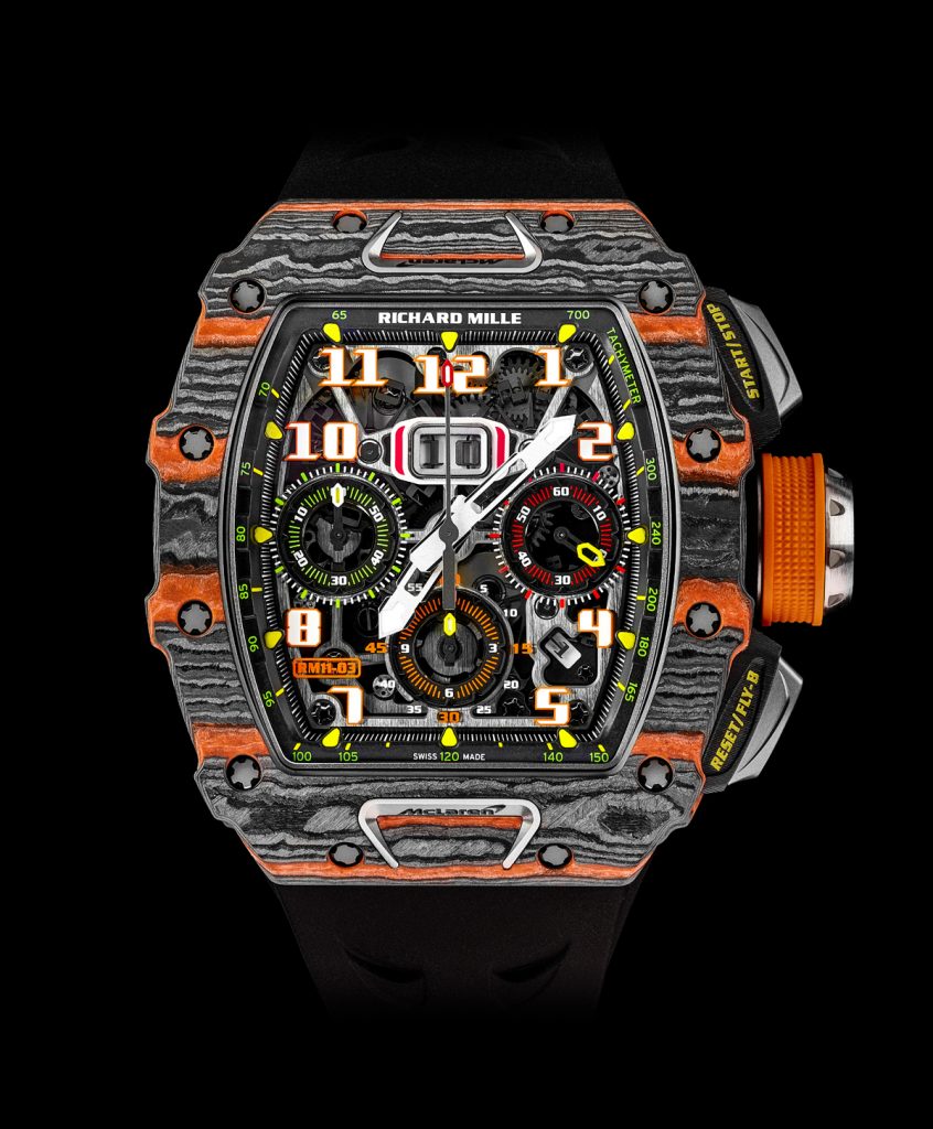 Richard Mille RM 11-03 McLaren Flyback Chronograph watch 