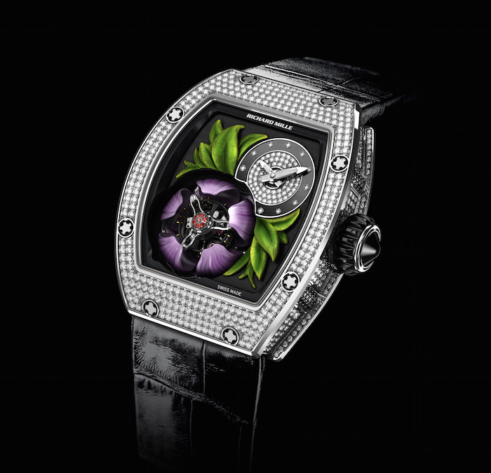 RM19-02 Tourbillon Fleur introduced by Richard Mille in 2015