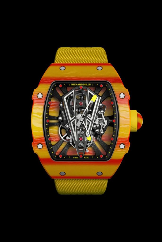 Richard Mille 27-03 Rafael Nadal watch. $750,000. 