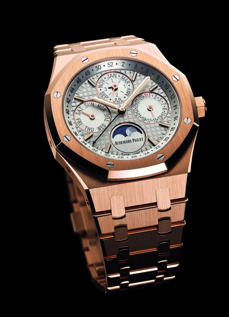 18-karat pink gold Royal Oak Perpetual Calendar 2015