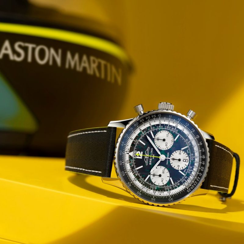 Breitling Navitimer B01 Chronograph 43 Aston Martin Aramco Formula One™ Team watch