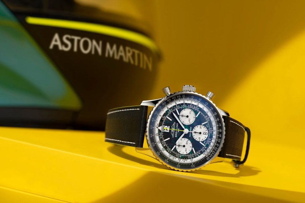 Breitling Navitimer B01 Chronograph 43 Aston Martin Aramco Formula One™ Team watch