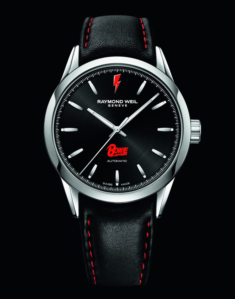 Raymond Weil Freelancer David Bowie watch is a limited edition piece. 