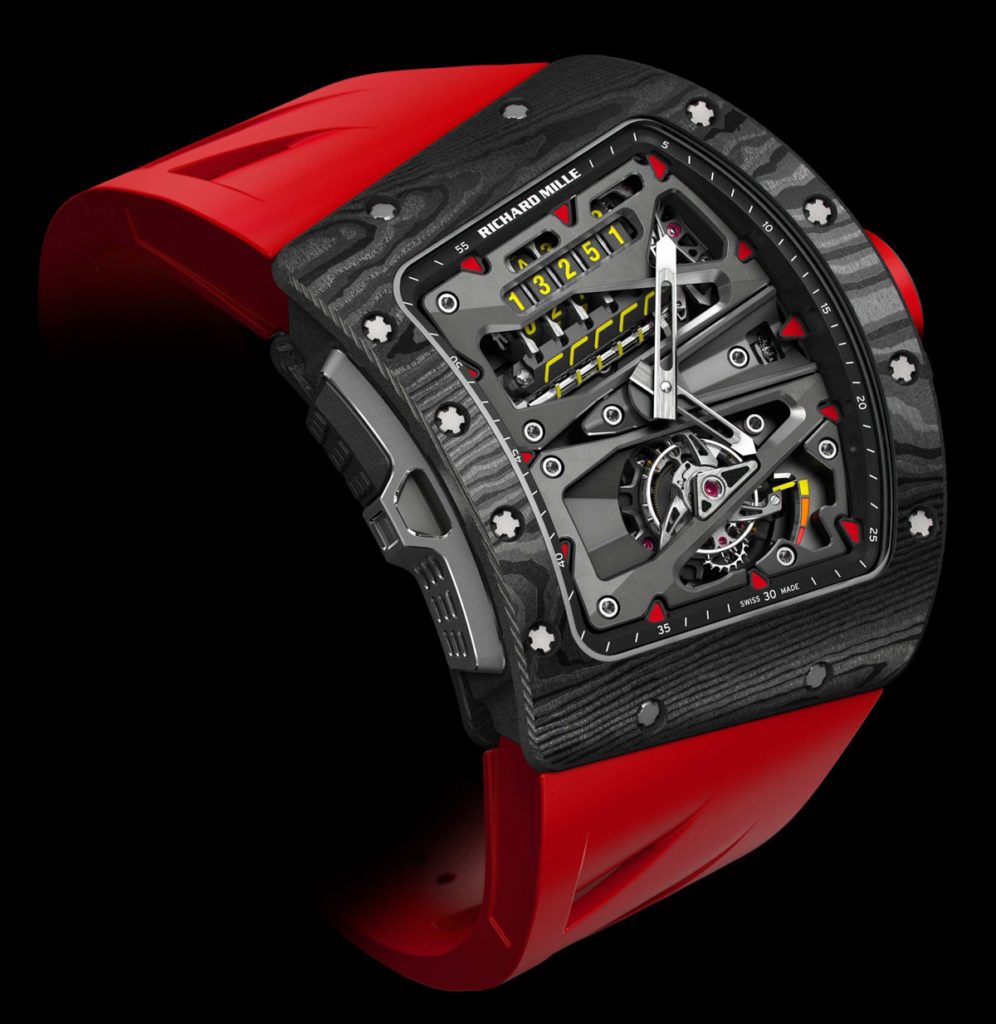 Richard Mille RM 07-01 Tourbillon Alain Prost watch. 